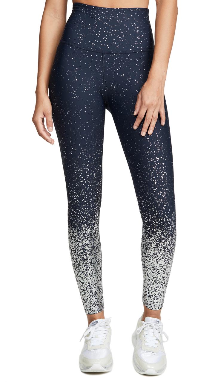 Beyond Yoga High Waisted Alloy Ombre Midi Leggings