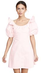 Ellery Valeria Bubble Sleeve Mini Dress