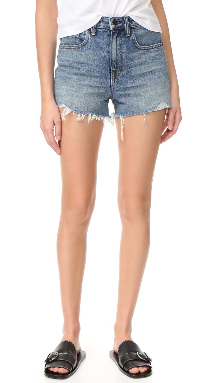 Denim X Alexander Wang Bite Shorts