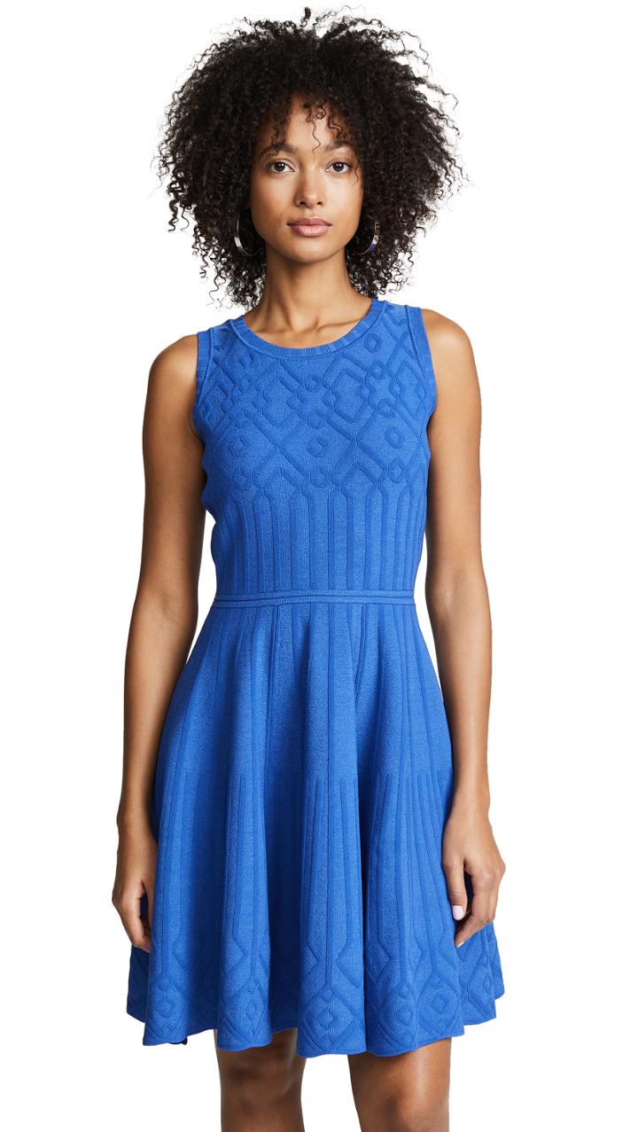 Milly Mosaic Flare Dress