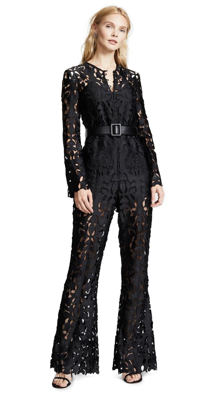 Self Portrait Lace Jumpsuit