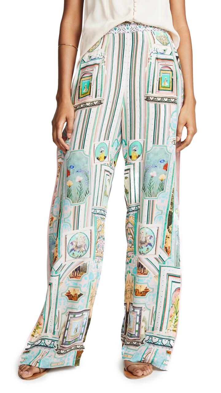 Camilla Pants With Side Splits