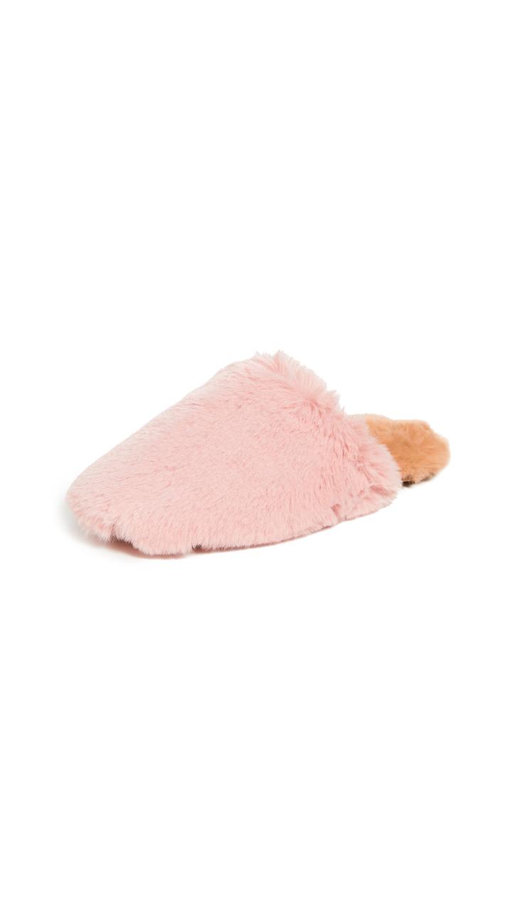 Madewell Furry Slippers