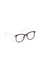 Linda Farrow Luxe Linear Optical Oversized Glasses