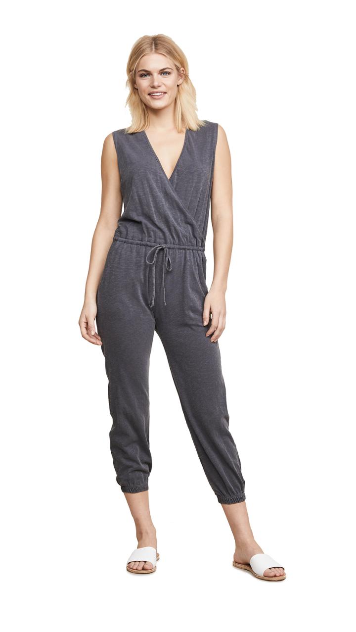 Sundry Wrap Jumpsuit