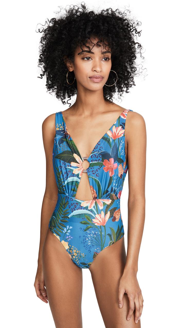 Farm Rio Reversible One Piece Swimsuit