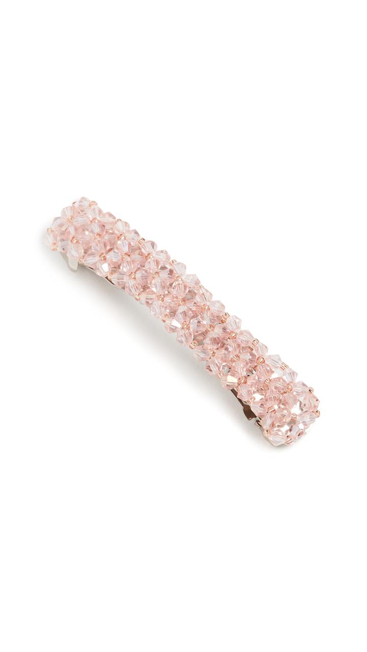 Shashi Pink Gemstone Barrette