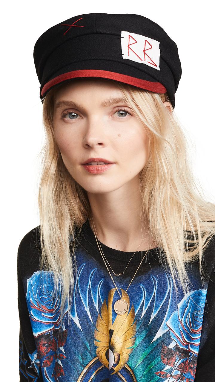 Ruslan Baginskiy Wool Newsboy Hat