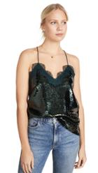 Cami Nyc The Racer Sequin Top