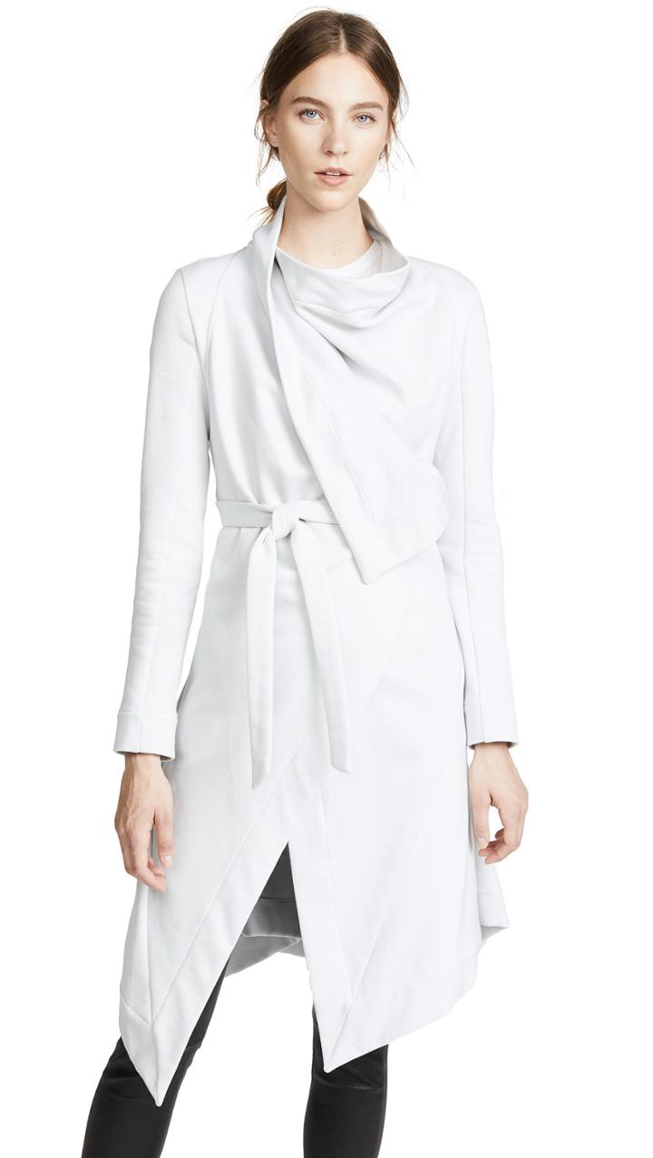 Gareth Pugh Sweatshirt Wrap Coat