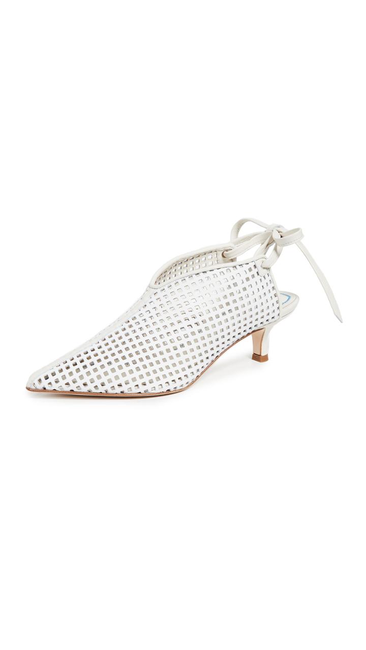 Tibi Marcus Wrap Mules