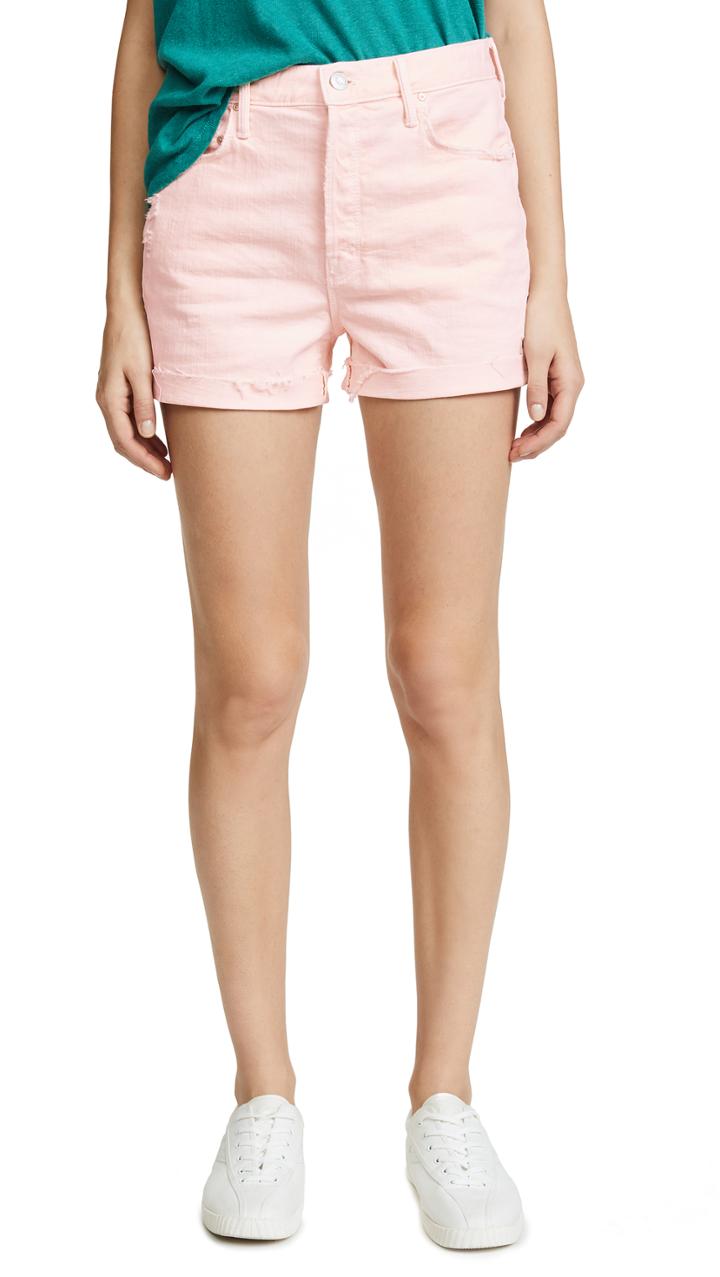 Mother The Improper Fray Shorts