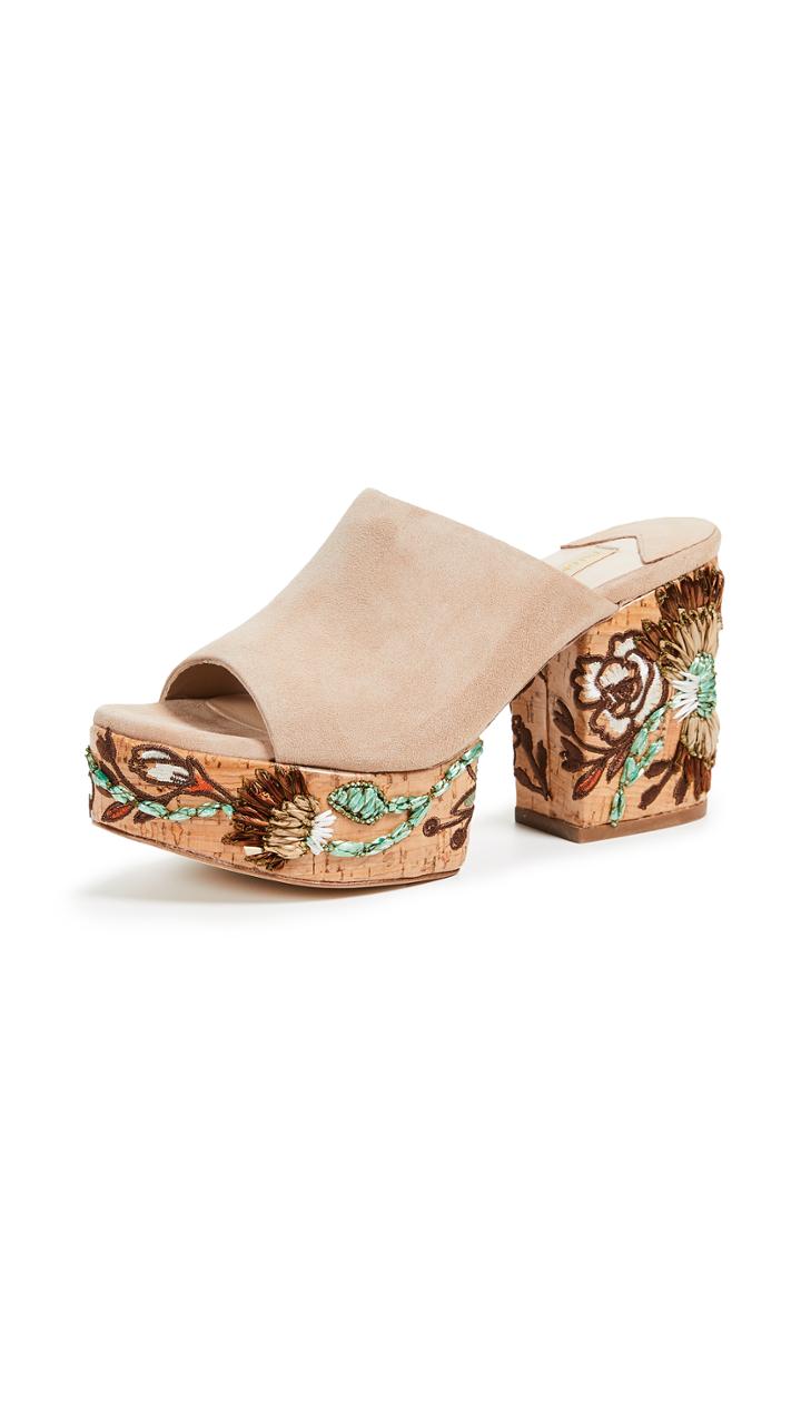 Paloma Barcelo Estatice Platform Mules