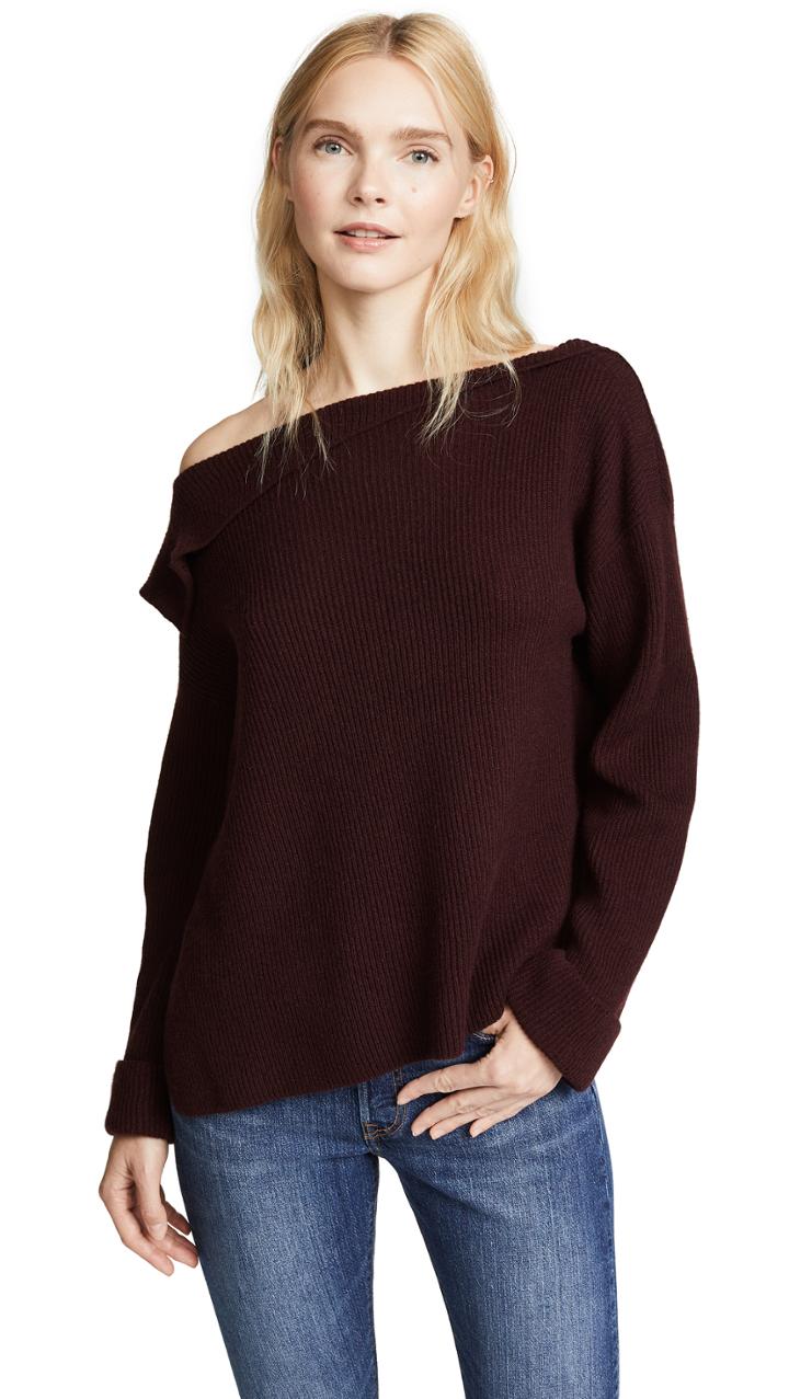 Vince Ribbed Pullover