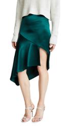 Clu Asymmetrical Dress With Contrast Ruffles