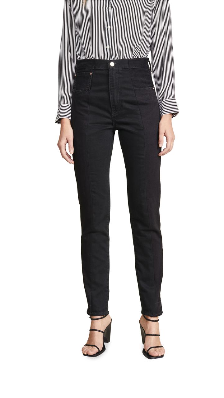 E L V Denim Twin Straight Leg Jeans