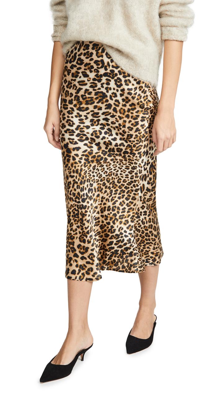 Moon River Leopard Skirt