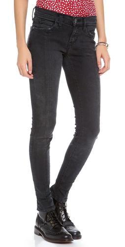 Current/elliott Steamstress Jeans With Zip