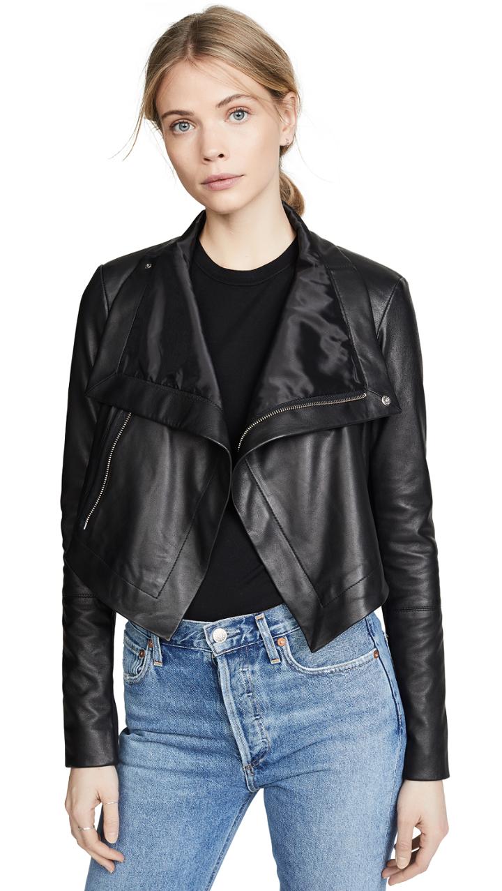Veda Maximus Smooth Leather Jacket