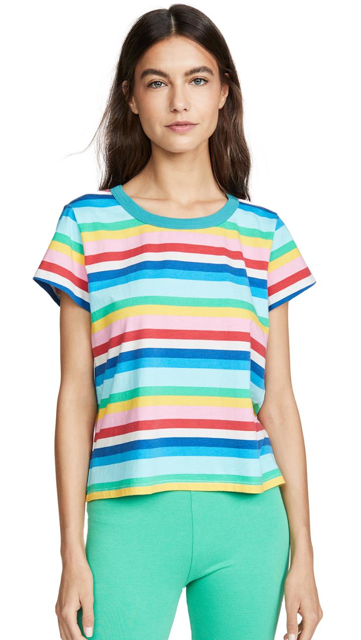 Pam Gela Spring Rainbow Tee