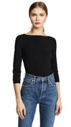 Vince Scrunch Crop Hooded Sweater