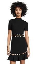 Alice Olivia Evelyn Fit Flare Dress