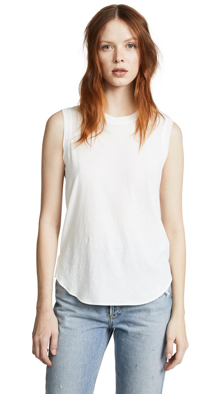 James Perse Easy Muscle Tank Top