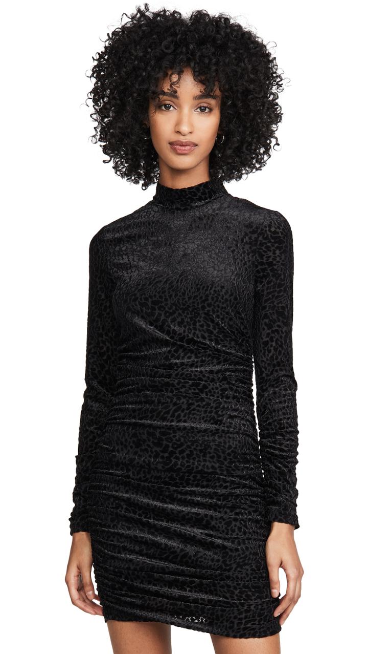 Likely Leopard Burnout Wylie Dress