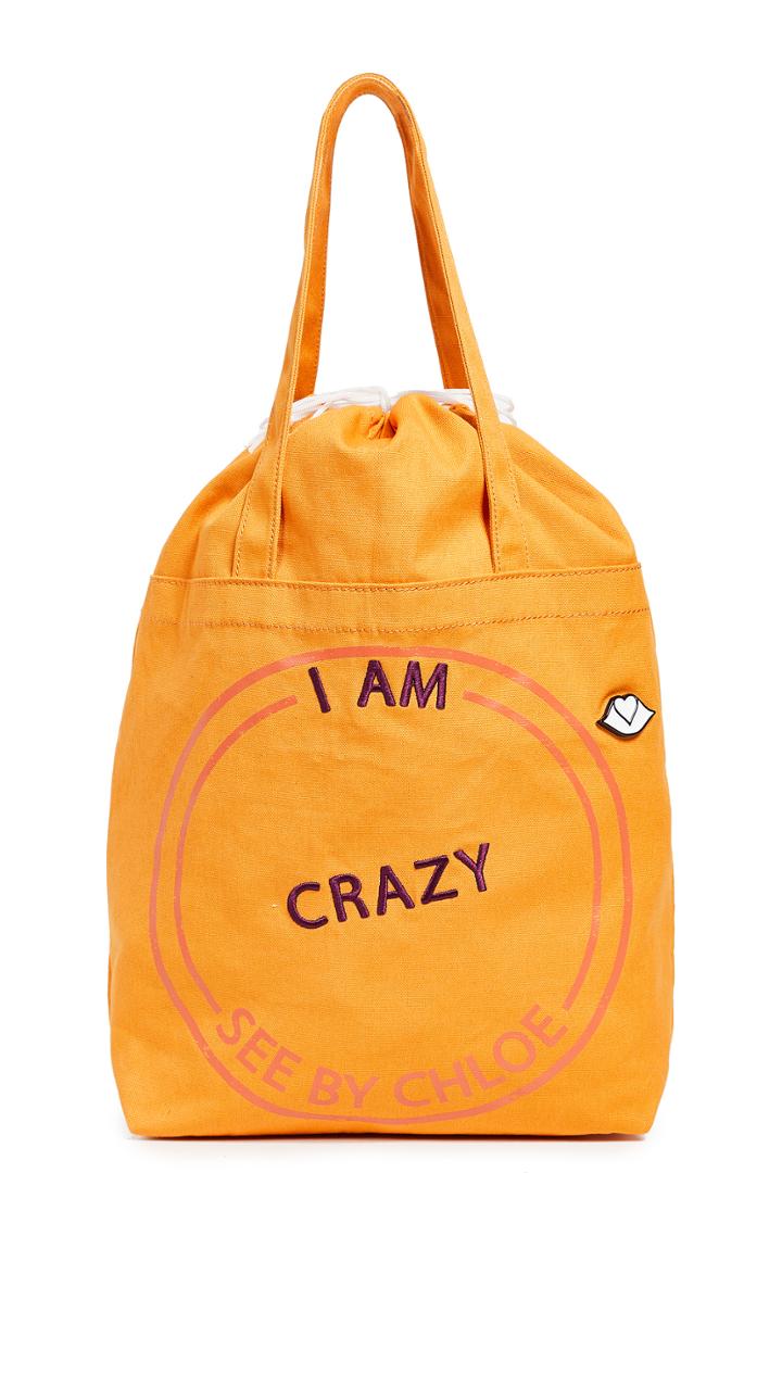 See By Chloe Live Canvas Tote