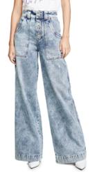 Jonathan Simkhai Classic Denim Carpenter Leg Pants
