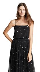 Vince Metallic Embroidery Cami