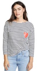 Chinti And Parker Breton Stripe Tee