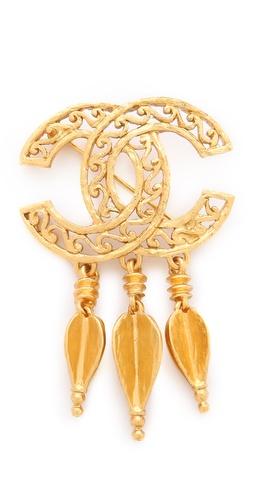 Wgaca Vintage Vintage Chanel Cc Pin