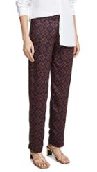 Club Monaco Printed Twill Pull On Pants