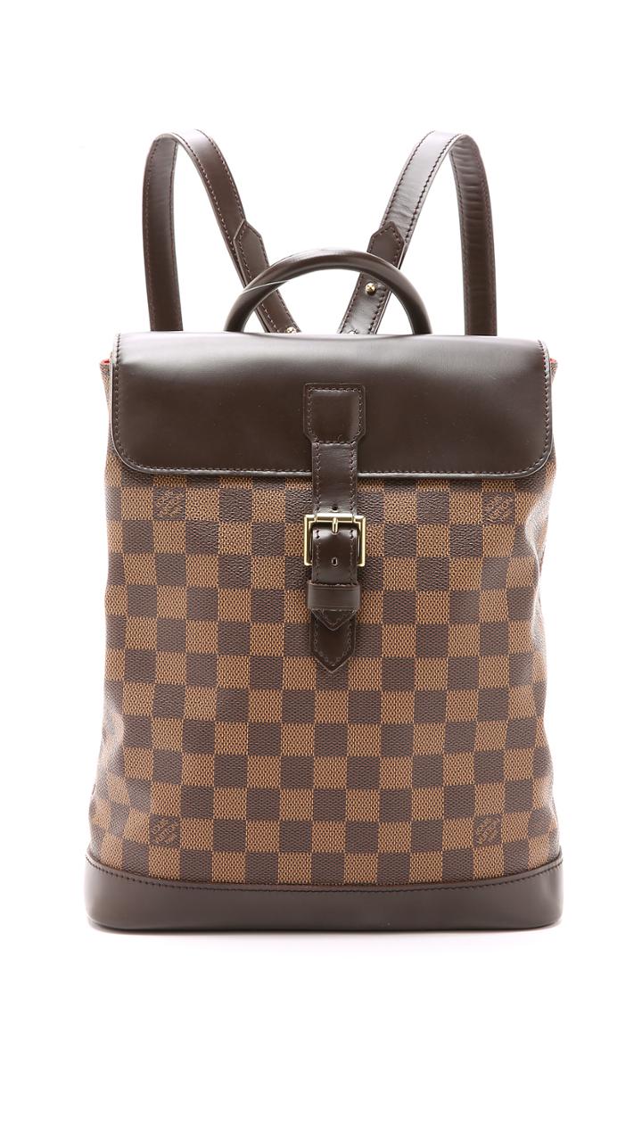 What Goes Around Comes Around Louis Vuitton Damier Soho Backpack Previously Owned 