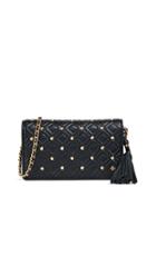 Tory Burch Fleming Stud Flat Wallet On A Chain