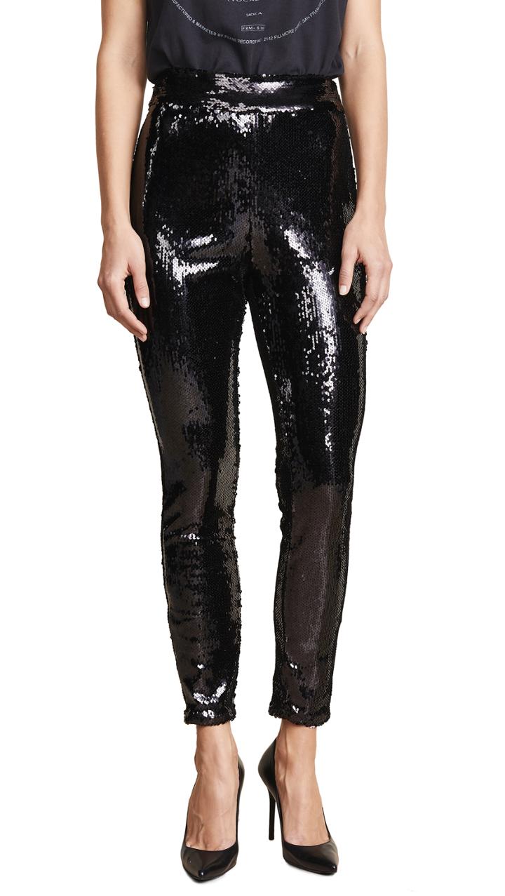 Frame Sequin Pull On Pants