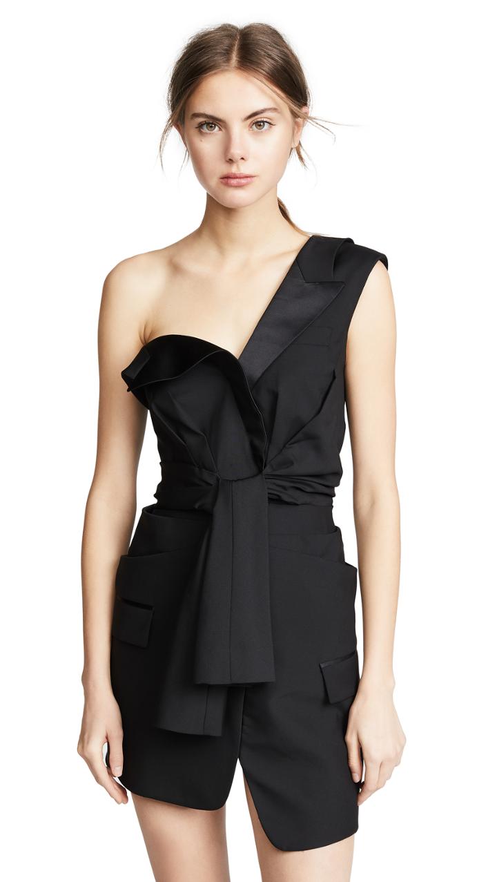 Alexander Wang Tuxedo Dress