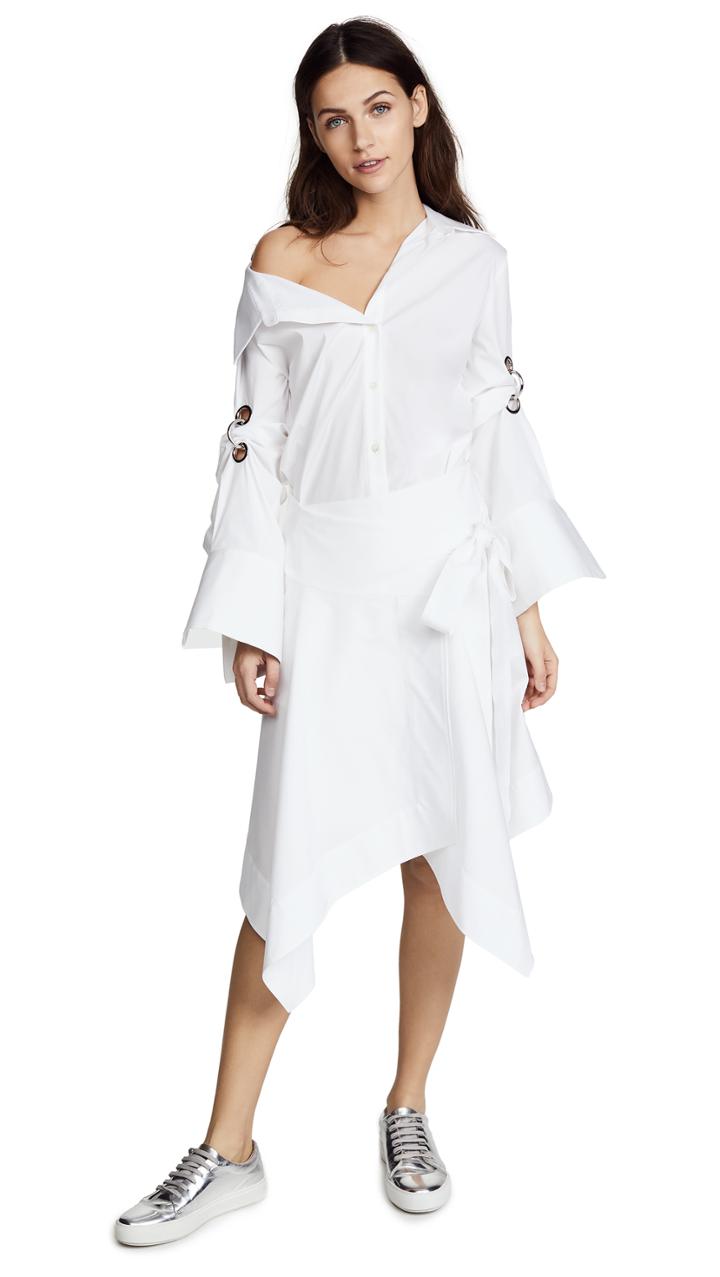 Monse Wrap Shirtdress