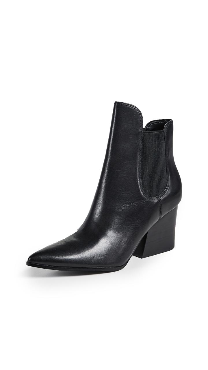 Kendall Kylie Finley Leather Booties