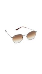 Ray Ban Rb3447n Round Gradient Sunglasses