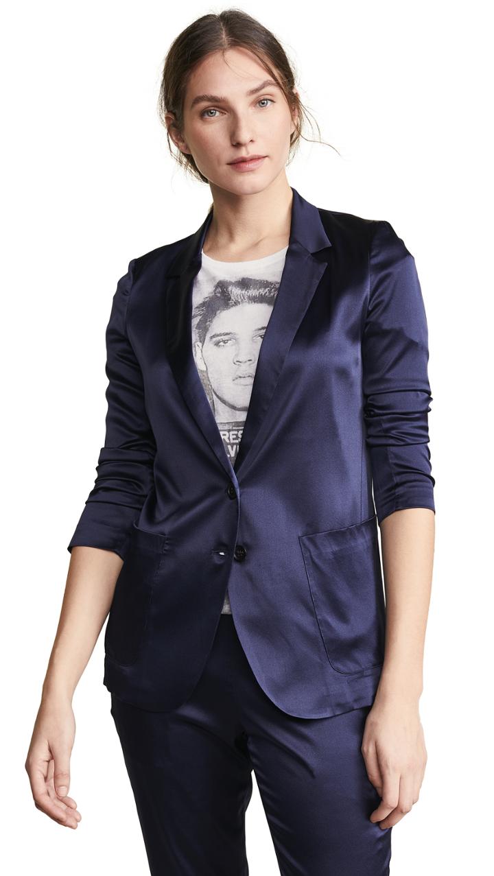 Shopbop.com 6397 Silk Blazer