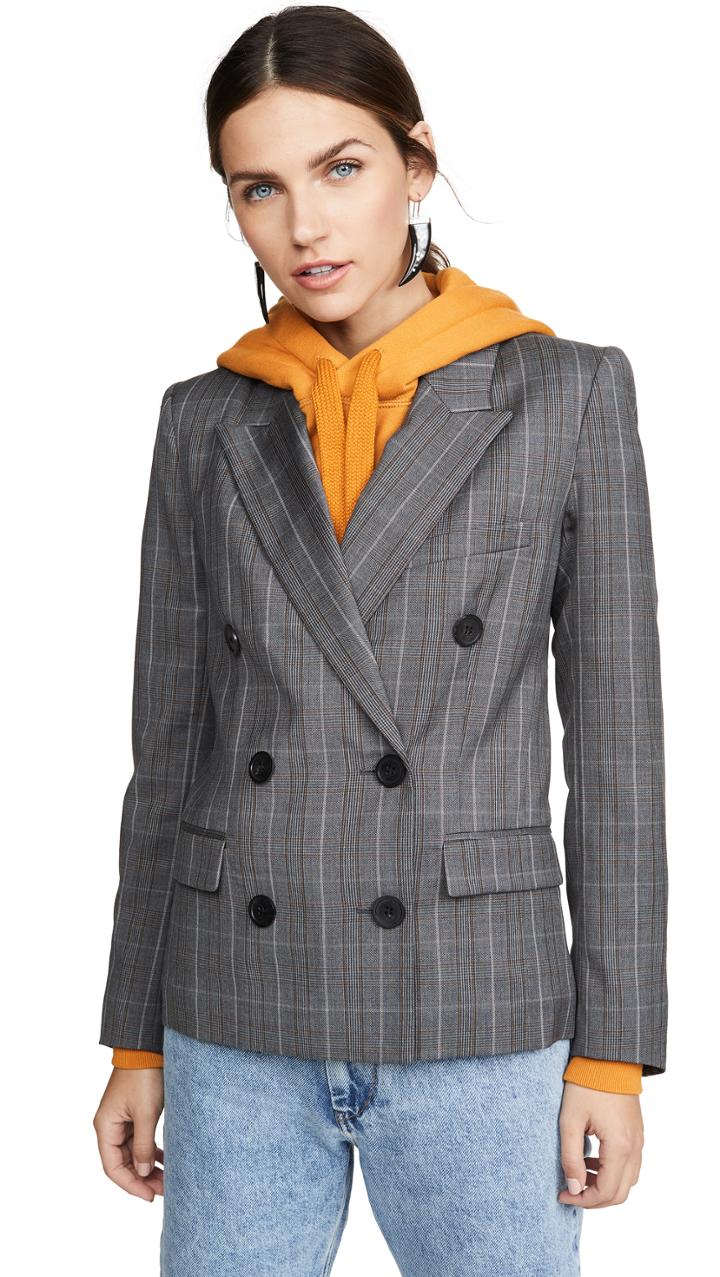 Isabel Marant Etoile Visby Double Breasted Blazer