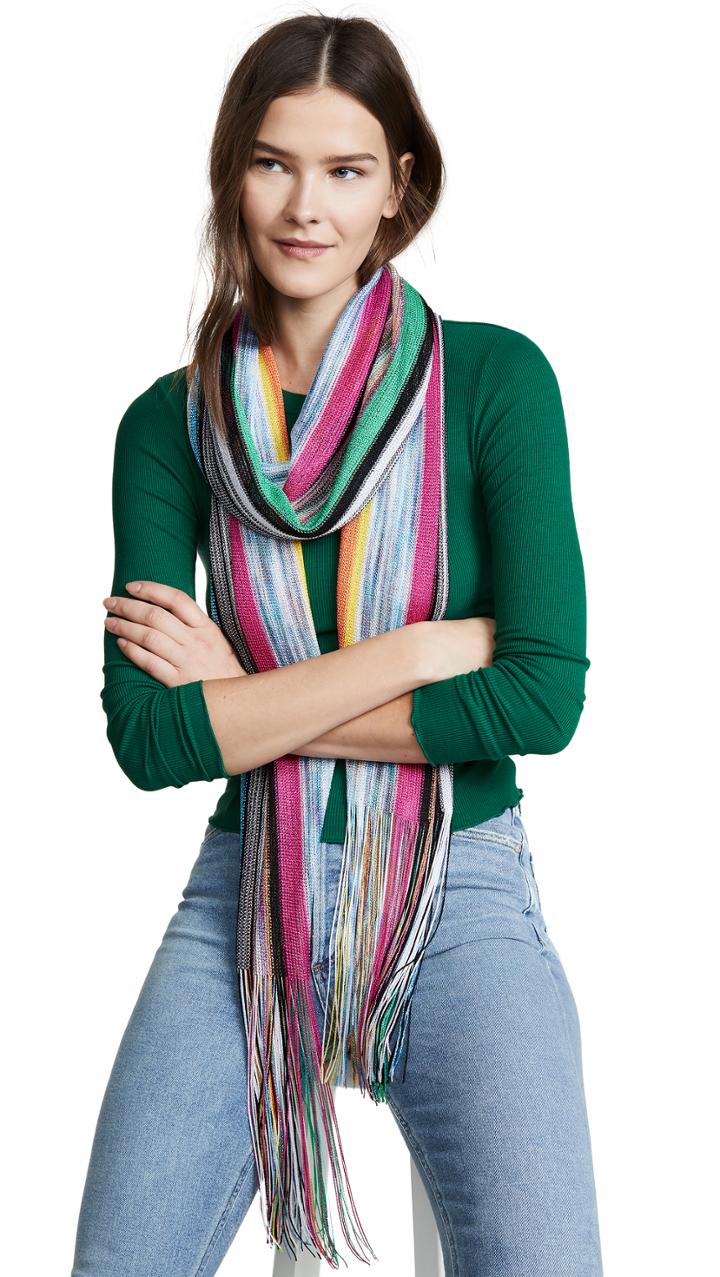 Missoni Rainbow Scarf