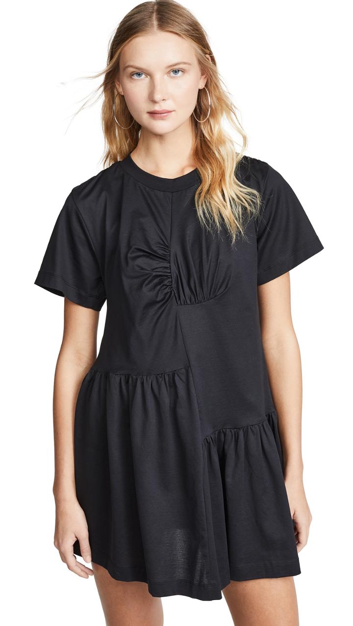 Marques Almeida Paneled T Shirt Dress