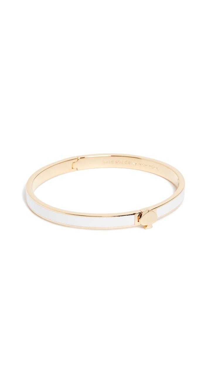 Kate Spade New York Heritage Spade Thin Enamel Bangle Bracelet