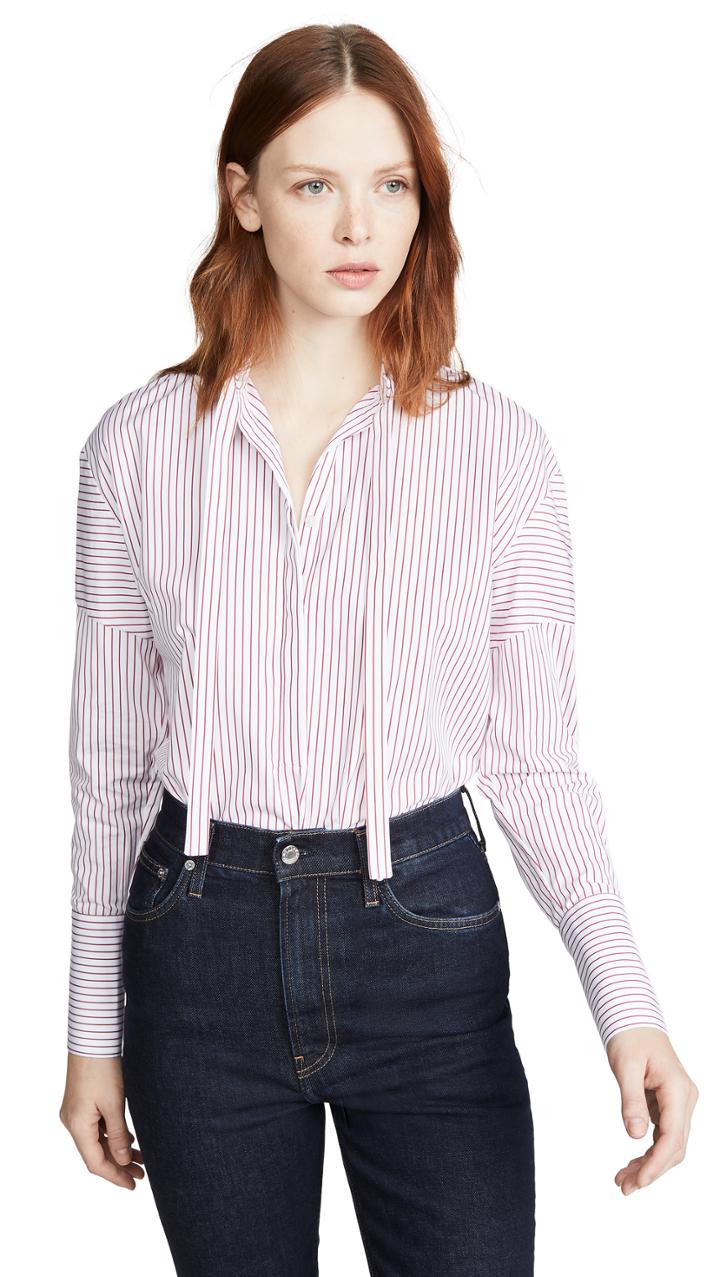 Victoria Victoria Beckham Tie Detail Shirt