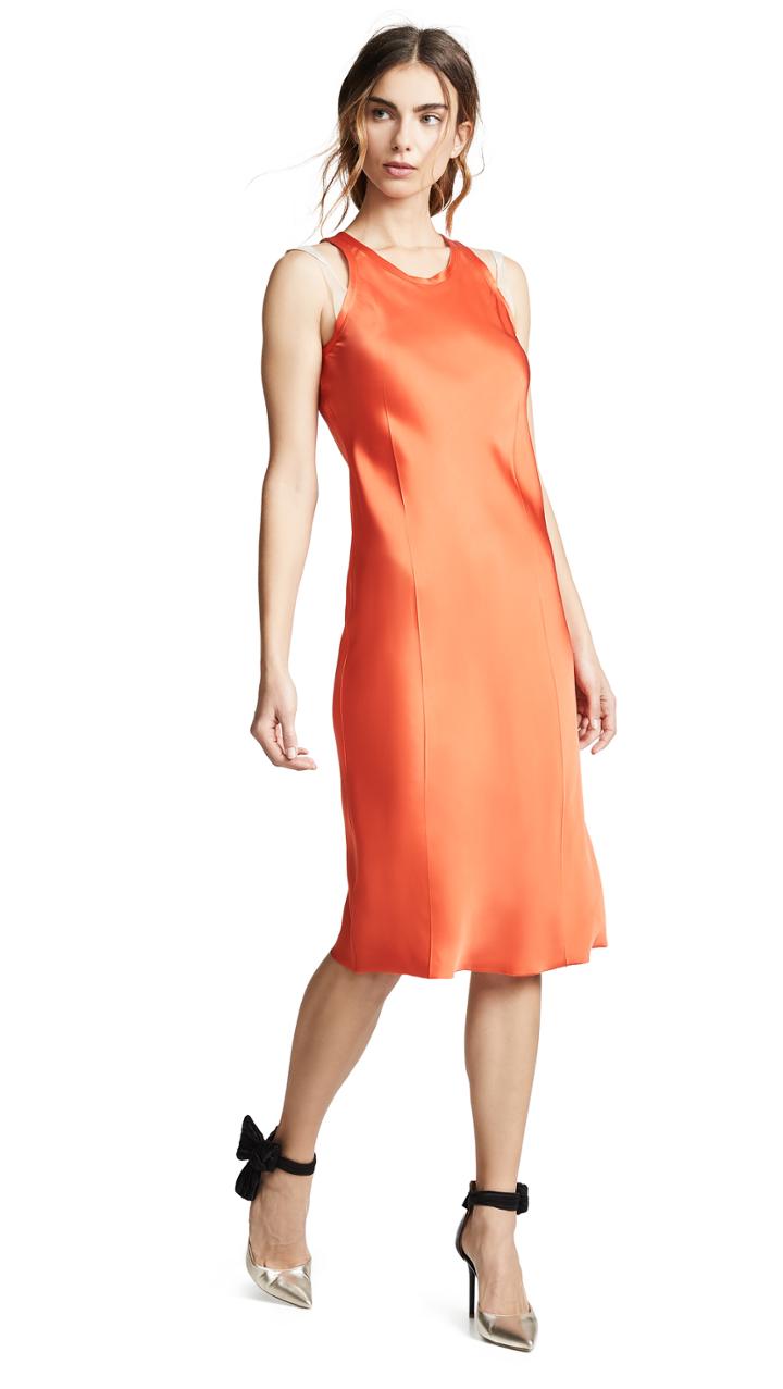 Helmut Lang Bra Strap Tank Dress