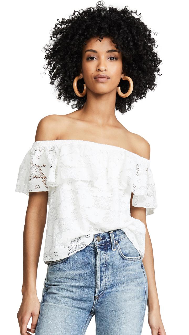 Bb Dakota Jack By Bb Dakota Shoulder Action Blouse