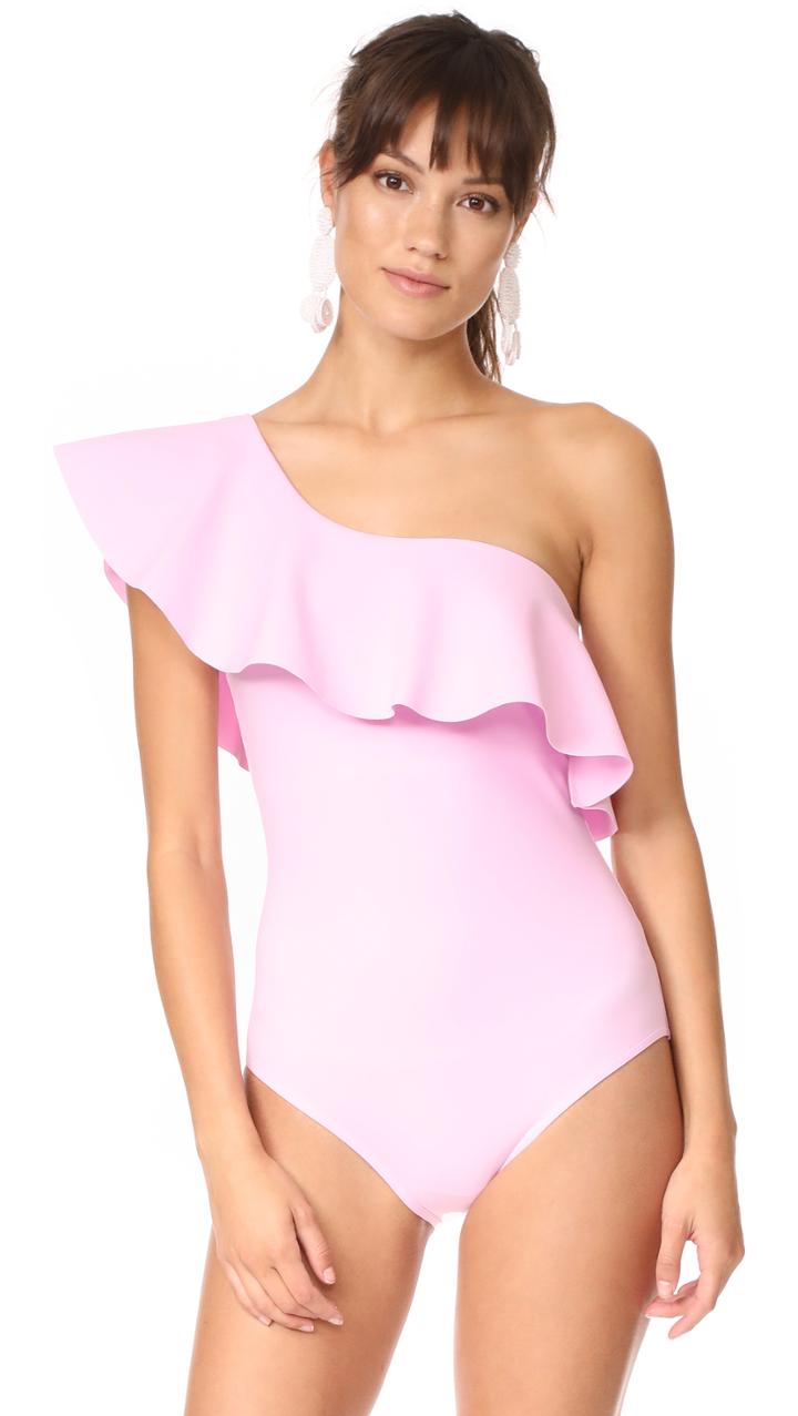 Karla Colletto Jay One Shoulder One Piece